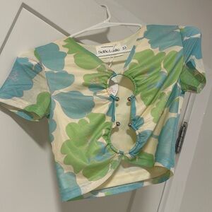 Selfie Leslie top and skirt set